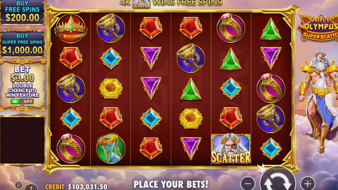 Gates of Olympus Super Scatter
