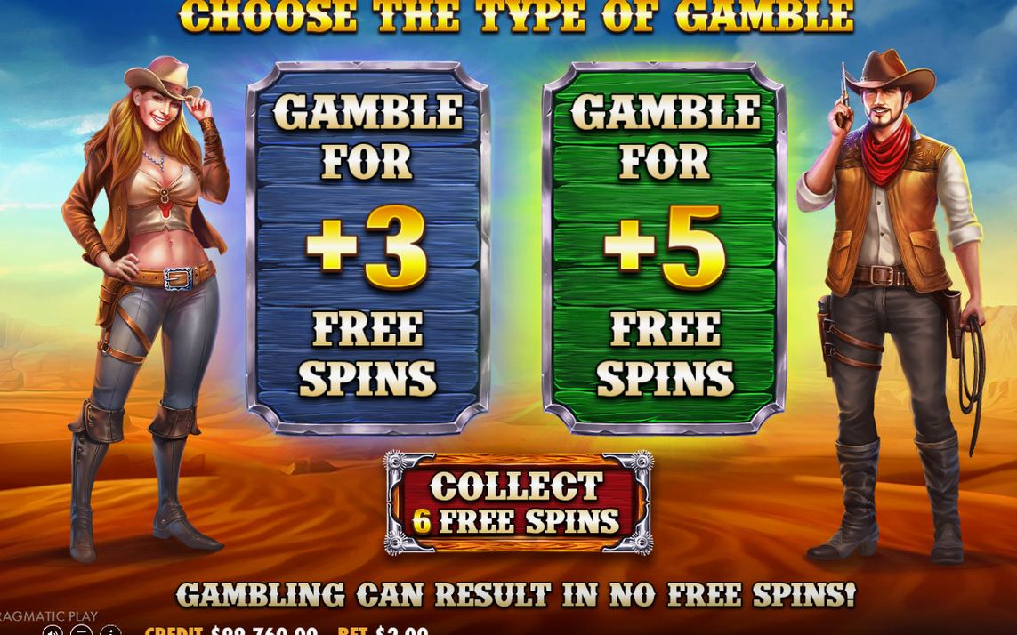 Bonus screen with SCATTER and COLLECT symbols on the reels
